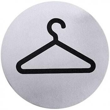 Türsymbol Kleiderbügel Vintage Look