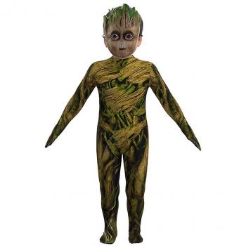 Costume de Fête Enfant Groot 7-8 Ans