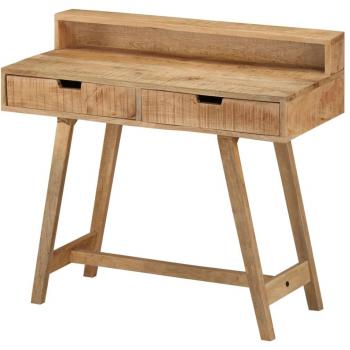 VidaXL Rough Mango Wood Desk