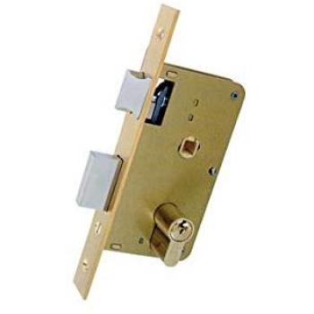 Apriporta con Serratura in Legno 3100‑Cromo 124x40