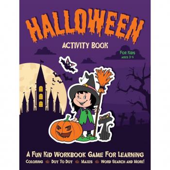 HALLOWEEN ACTIVITY BOOK FOR KIDS AGES 3-5