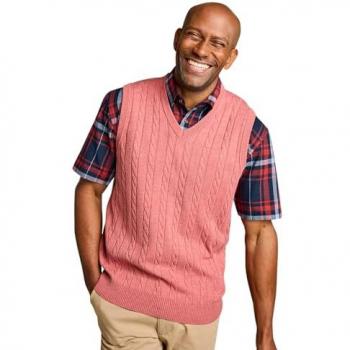 Classic Men's Cable Knit Pullover