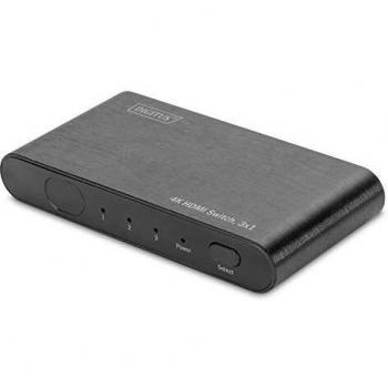 Commutateur HDMI 4K Haute Vitesse 2.0, 3x1 UHD 4K*2K@60Hz, Full 3D DS-45316