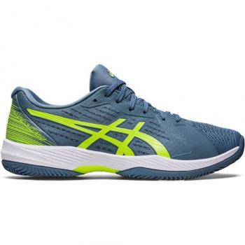 Asics Solution Swift FF Clay Herren Schuhe in Blau und Grün