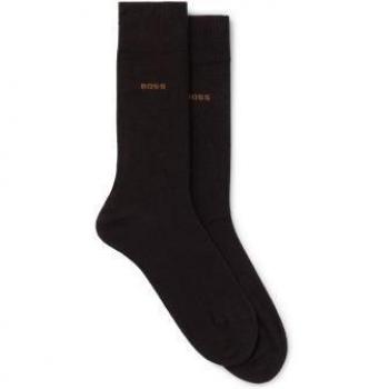 Socken mit Label-Print im 2er-Pack