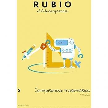 Cuaderno rubio competencia matematica 5