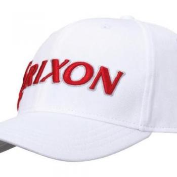 Cap Srixon Tour Hombre, Ajuste Unificado – Blanco/Rojo