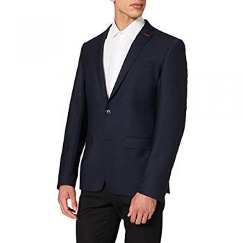 Roy Robson Slim Fit 2-Knopf-Sakko aus Schurwollmischung in Marine, Größe 24