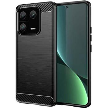 Xiaomi 13 Lite Silikon Hülle Carbon Schwarz