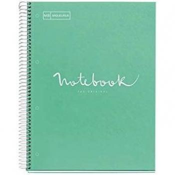 BLOC MICROPERFORADO A/4 80 HOJAS 90GR CORAL NOTEBOOK MIQUELRIUS