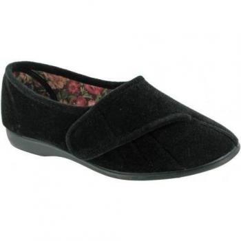 Fast-Closing GBS Audrey Touch Slippers – Women's Burgundy, UK 2
