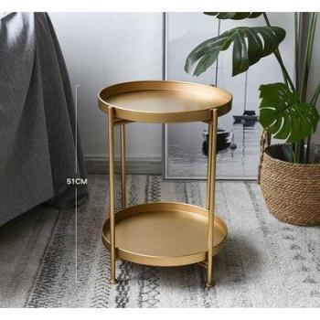 Mini Sofa Seite Tisch aus Nordischer Eisenlegierung