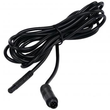 Prolongement câble dash cam 200 cm, anti-interférences, 4 broches – Noir