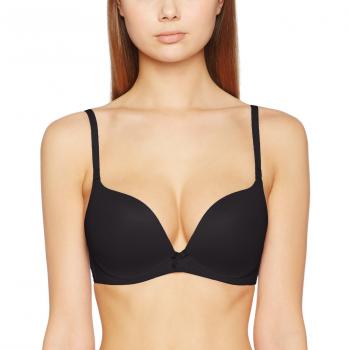 Sloggi Damen Push-Up BH Wow Comfort PU, Schwarz, 100C