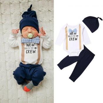Baby Jungen Gamaschen und Strampler Set
