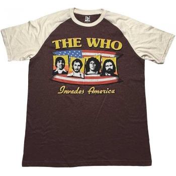 T‑shirt Raglan Unisex The Who – Invades America