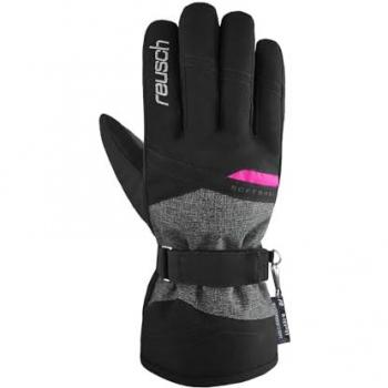 Reusch Helena R-tex Xt Gloves Black/Pink Size 7.5