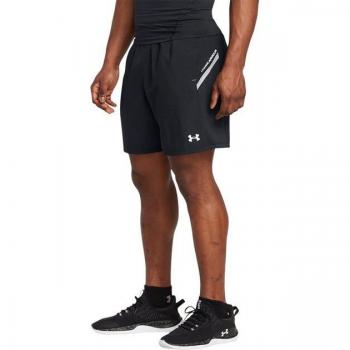 Shorts Under Armour Core+ pour Hommes (Blanc)