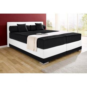 Lago Boxspringbett MAINTAL, Kunstleder, bis 80 kg