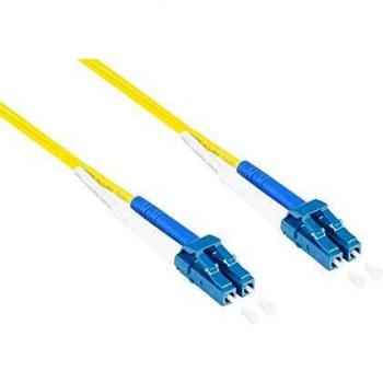 Cavo Fibra Ottica 5m LC-LC Giallo OS2 9/125µ