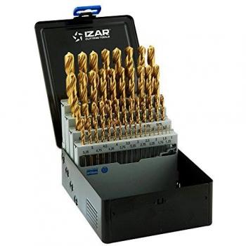 Juego de Brocas Izar 27135 DIN338N 49 UDS – 1‑13 × 0,25 HSS+Tin