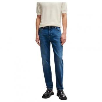 Boss Jeans H‑Re Maine Blu Denim Regular Fit Blu 36
