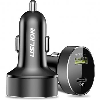 36W Fast Car Charger QC3.0 PD for iPhone 13/12 Pro Max