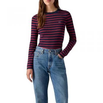 Levi's Rundhalspullover RIB SWEATER für Damen