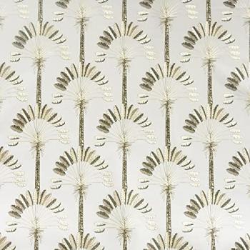 Arthouse Palm Palace Cream and Gold Non-Woven Paste the Wall Strippable Wallpaper