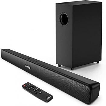 Saiyin 29” TV‑Soundbar mit Subwoofer – Ultra Thin, Bluetooth 5.0, 2,1‑Kanal