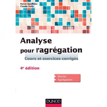 Analyse pour l'agrégation