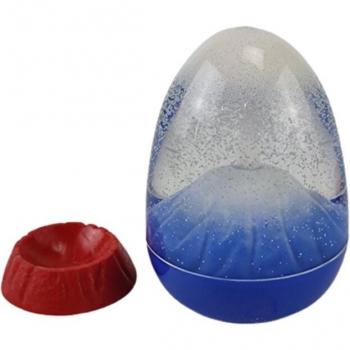 Volcanic Explosion Acrylic Ornamental Hourglass