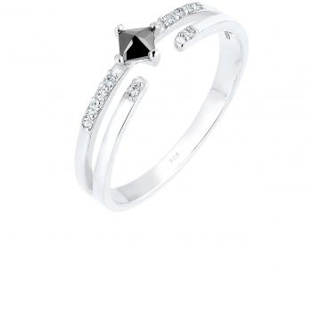 Elli Fingerring: Modernes Silberschmuckdesign mit Zirkonia‑Kristallen