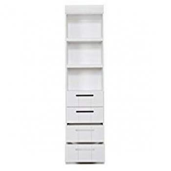 Wooden Column Shelving Unit with Connecting Features