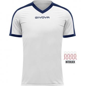 Givova Revolution Interlock T-Shirt Blu S – Givova