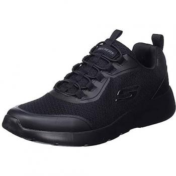 Zapatillas Deportivas Skechers Dynamight 2.0 para Hombre, Negros, con Ventilación y Flexibilidad