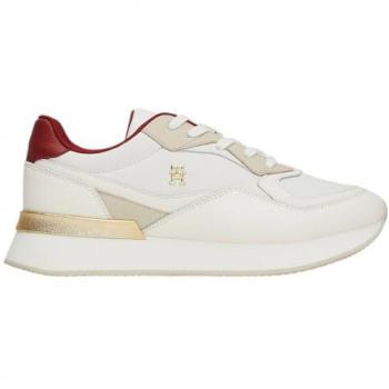 Zapatillas de piel con plataforma Tommy Hilfiger para mujer, modelo FW0FW08203
