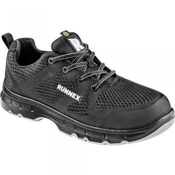 RUNNEX FlexStar S1 Sicherheits­schuh – ESD Modell 5103‑43 (schwarz/grün)