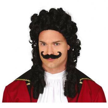 Peluca de Capitán Corsario con Bigote