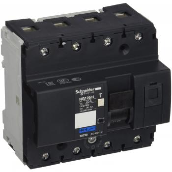 Interruptor Automático NG125H 4P 32A Curva C