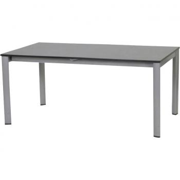 Gartentisch SIEGER Tische B/H/T: 95 cm x 75 cm x 165 cm, grau (graphit, graphit, anthrazit)