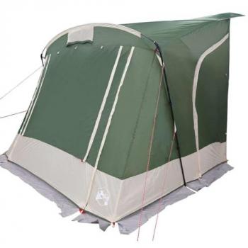 Tente de Plein Air VidaXL avec Toit Vert et Noir 285 x 255 x 245 cm