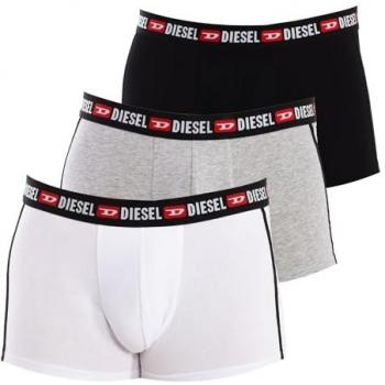 Diesel Men's 3-Pack Multicolor Synthetic Boxer Trunks