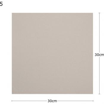 Cadre en bois peigné, planche blanche coton – atelier créatif