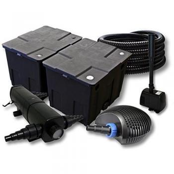 SunSun Teichfilter Komplettset 60000l 36W Klärer und 40W ECO Pumpe