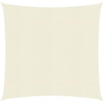Toldo de vela HDPE 160 g/m², 4×4 m – Color Antracita / Beige / Crema (vidaXL)