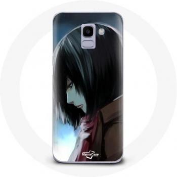 Galaxy A8 2018 Mikasa Ackerman Case