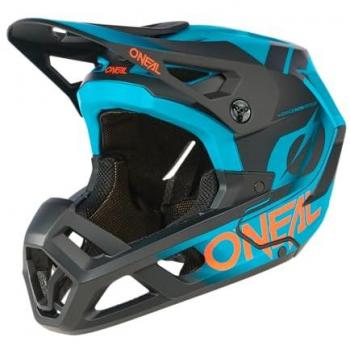 Casco De Descenso Oneal SL1 Strike Color Negro/Azul