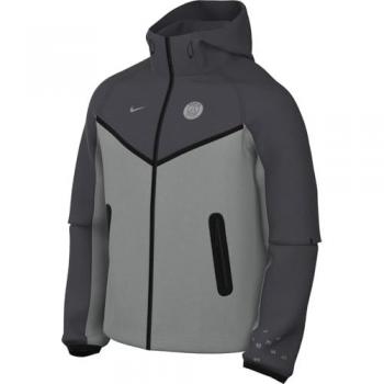 Paris Saint Germain Tech Windrunner FZ Jacket Anthracite/Particle Grey Reflect Silver