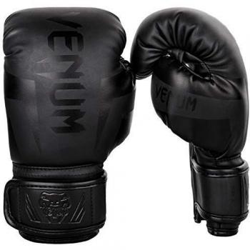 Venum Kinder Elite Ringerhandschuhe Schwarz/Schwarz